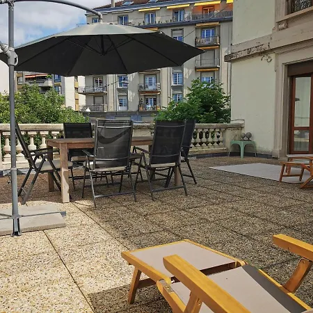 Διαμέρισμα Very Spacious Big Terrasse In The Center Near The Train Station *